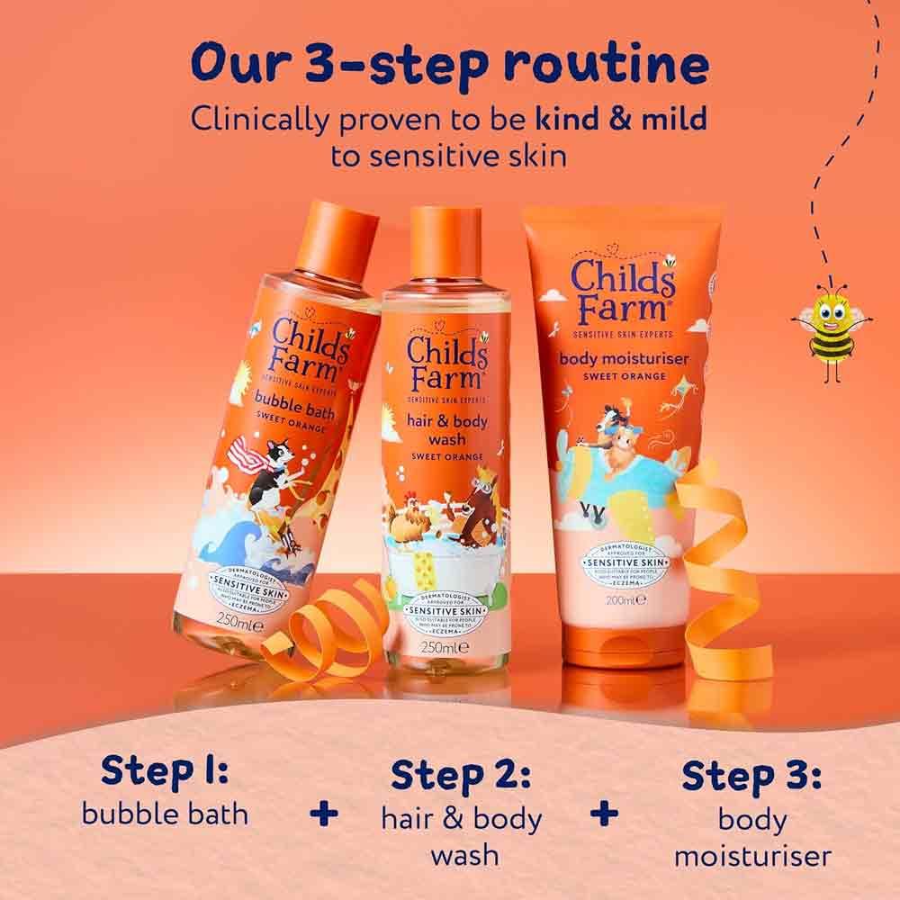 Childs Farm Body Moisturiser Sweet Orange 200ml - Image 6