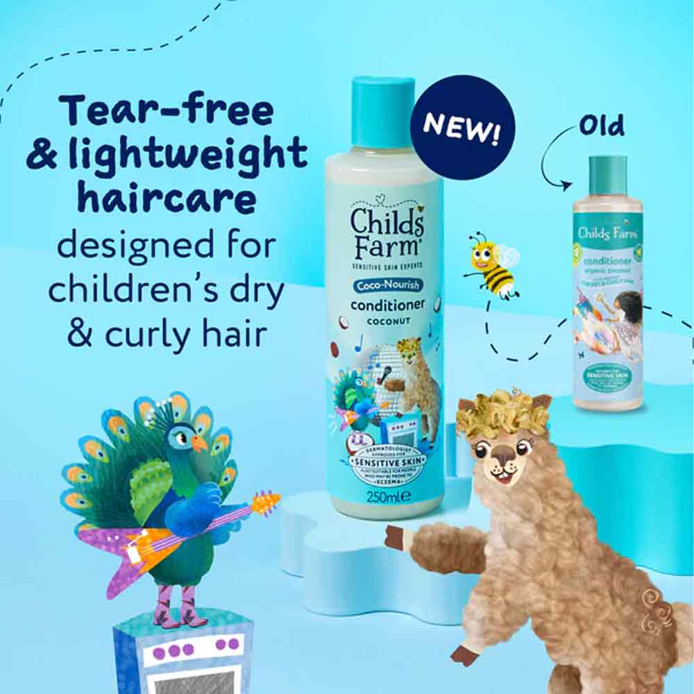 Childs Farm Coconut Conditioner 250ml - Image 2
