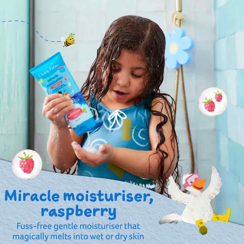 Childs Farm Miracle Moisturiser Raspberry 200ml - Image 2