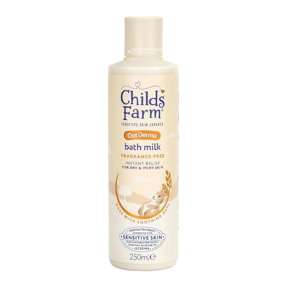 Childs Farm OatDerma Fragrance Free Bath Milk 250ml
