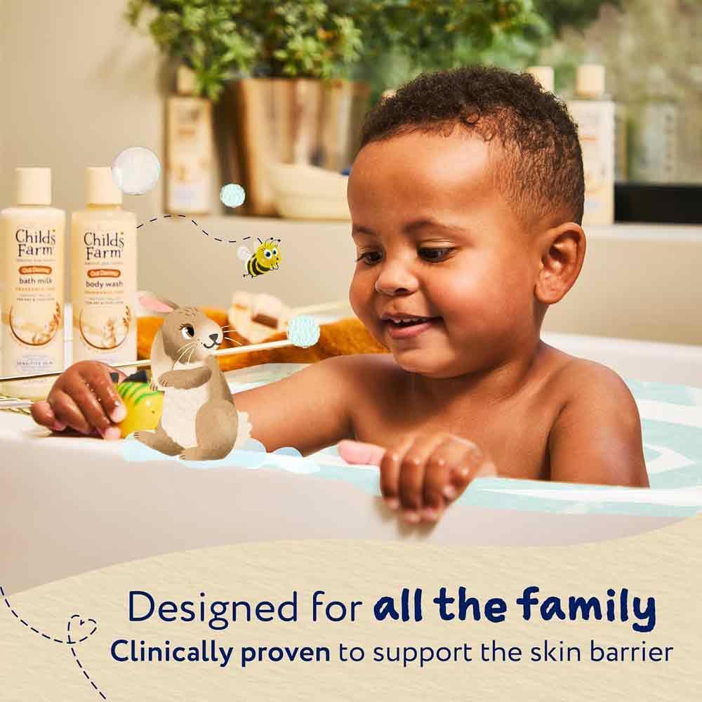 Childs Farm OatDerma Fragrance Free Bath Milk 250ml - Image 3