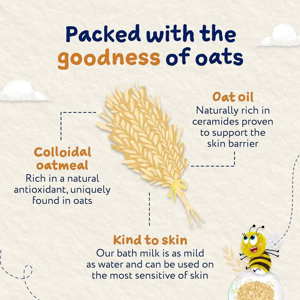 Childs Farm OatDerma Fragrance Free Bath Milk 250ml - Image 5