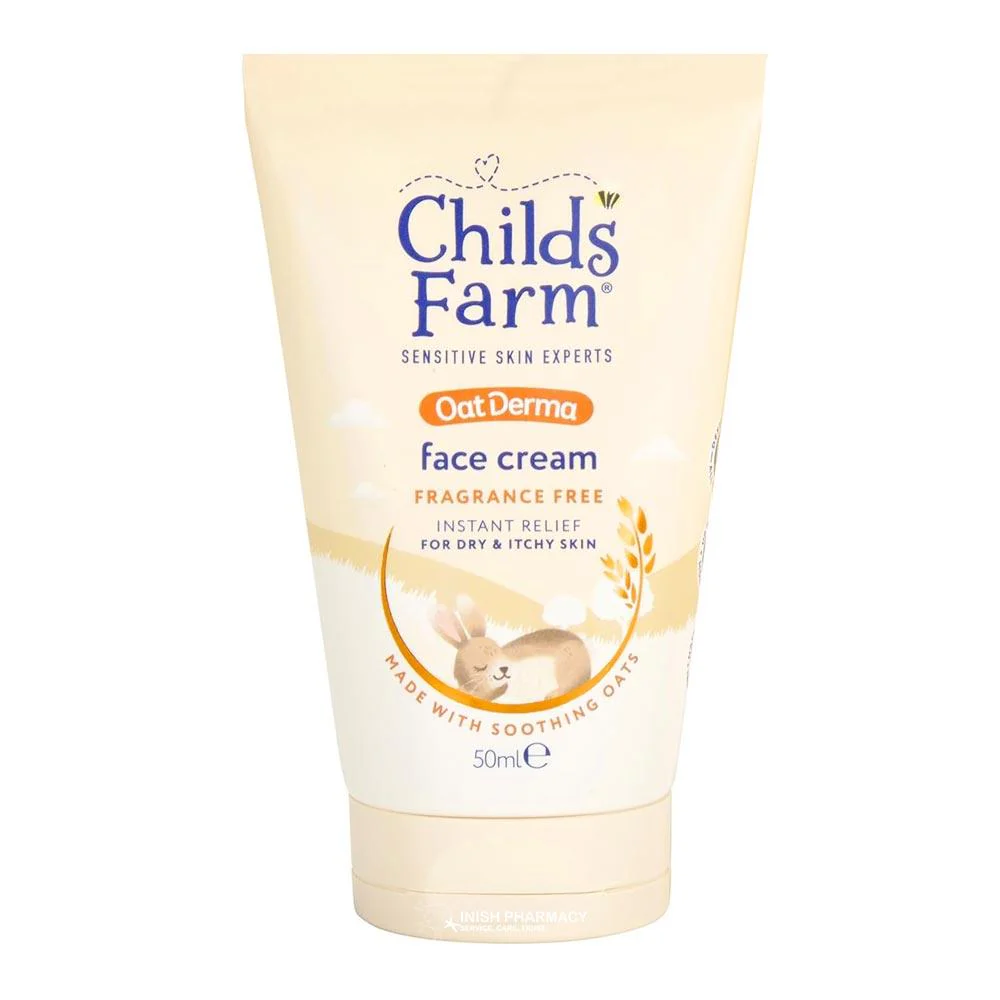 Childs Farm OatDerma Fragrance Free Face Cream 50ml