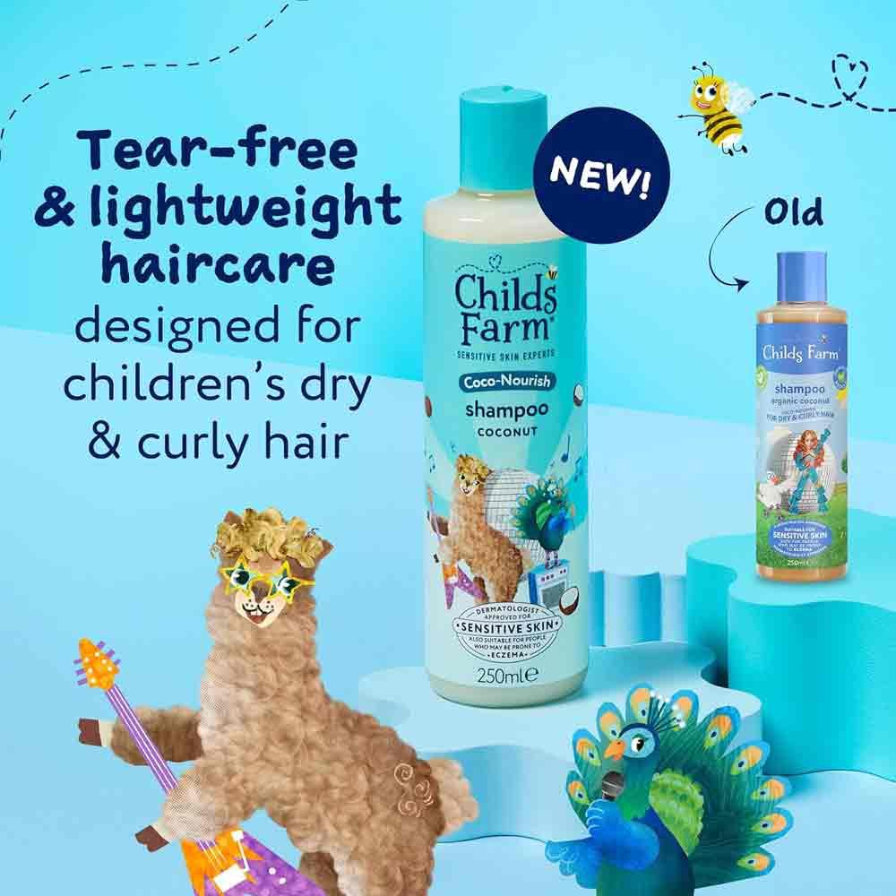 Childs Farm Shampoo Coconut 250ml - Image 11
