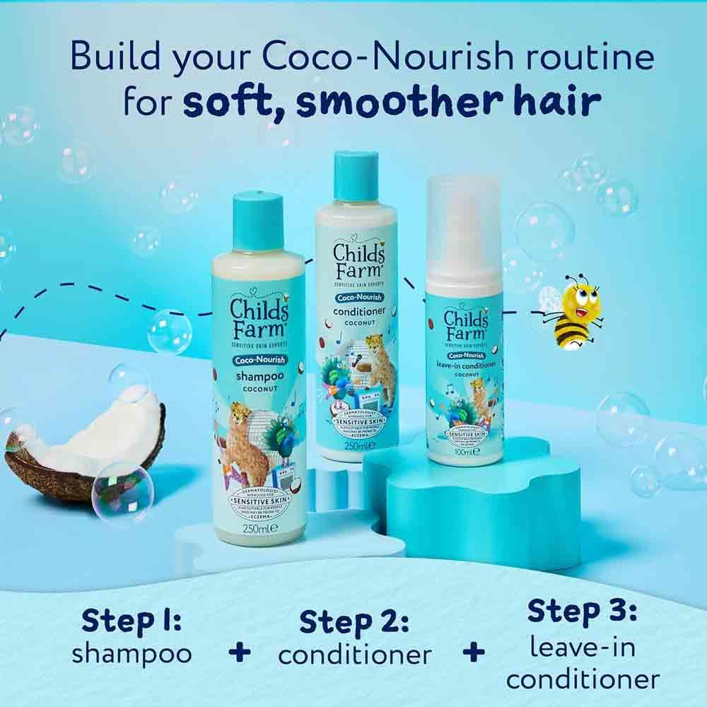 Childs Farm Shampoo Coconut 250ml - Image 6