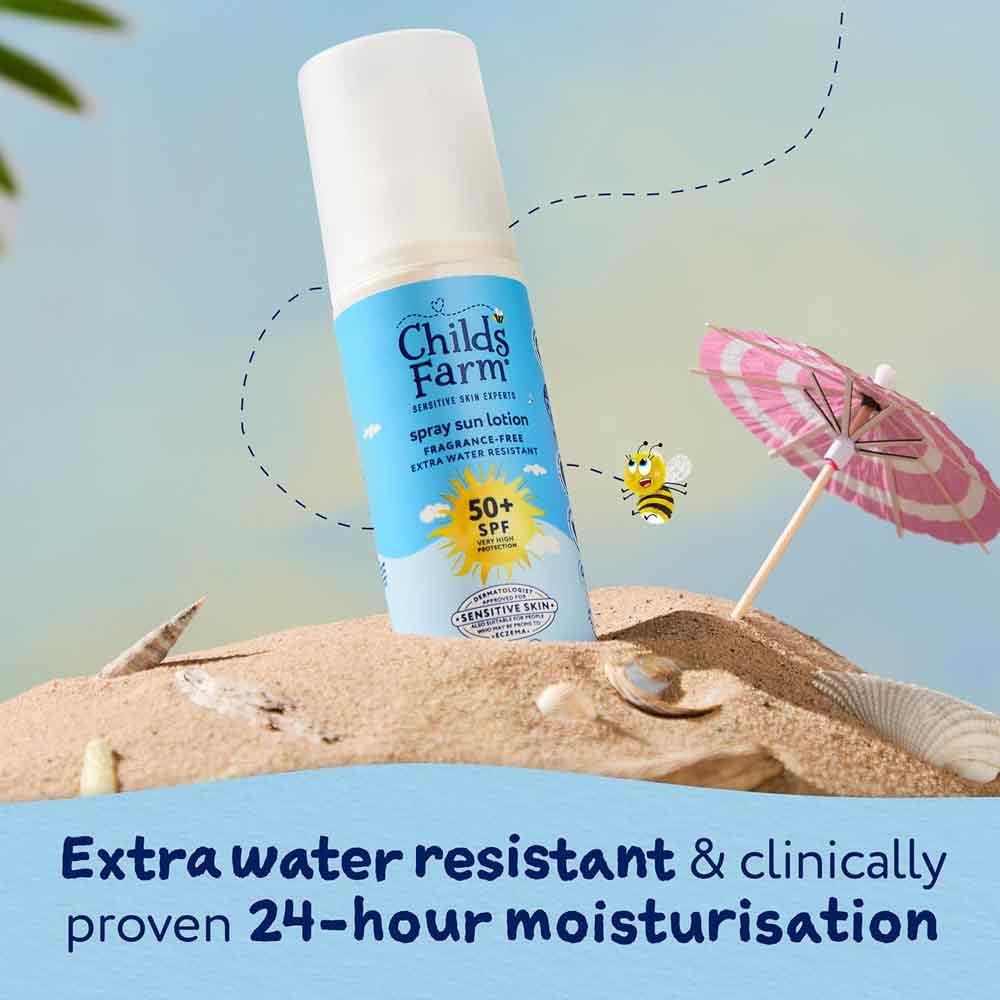 Childs Farm Sunscreen Spray 100ml SPF50 - Image 4