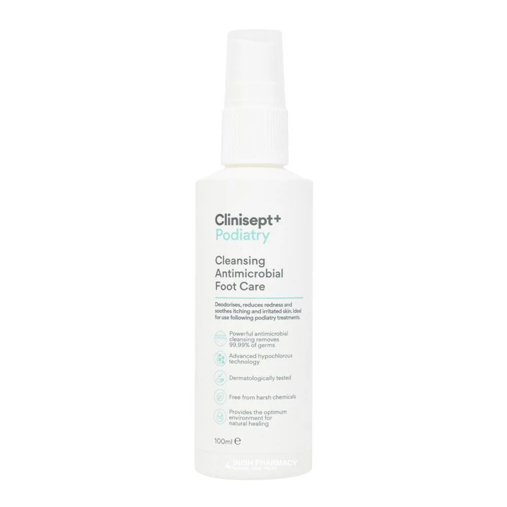 Clinisept+ Podiatry Cleansing Antimicrobial Foot Care 100ml