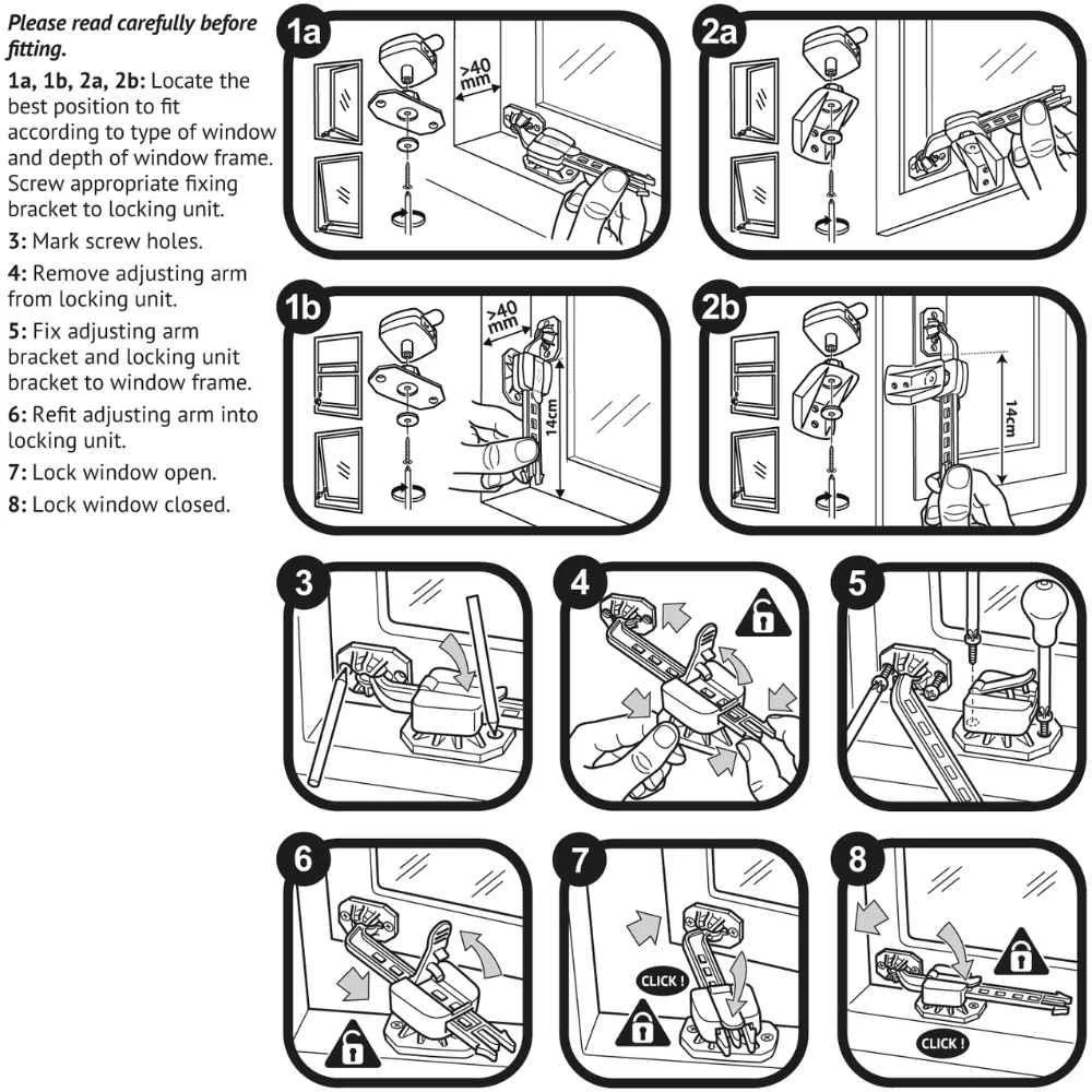 Clippasafe Window Lock No.83 - Image 3
