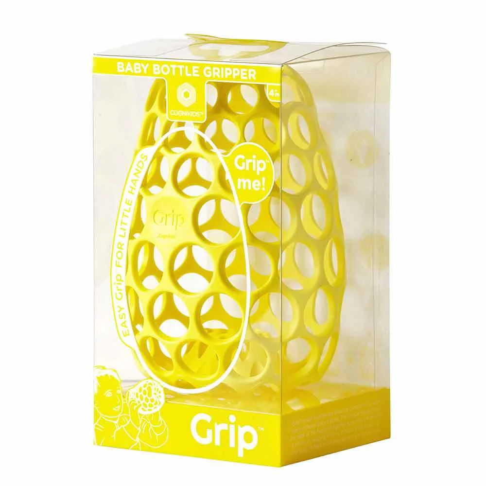 Cognikids Baby Bottle Gripper Yellow - Image 3