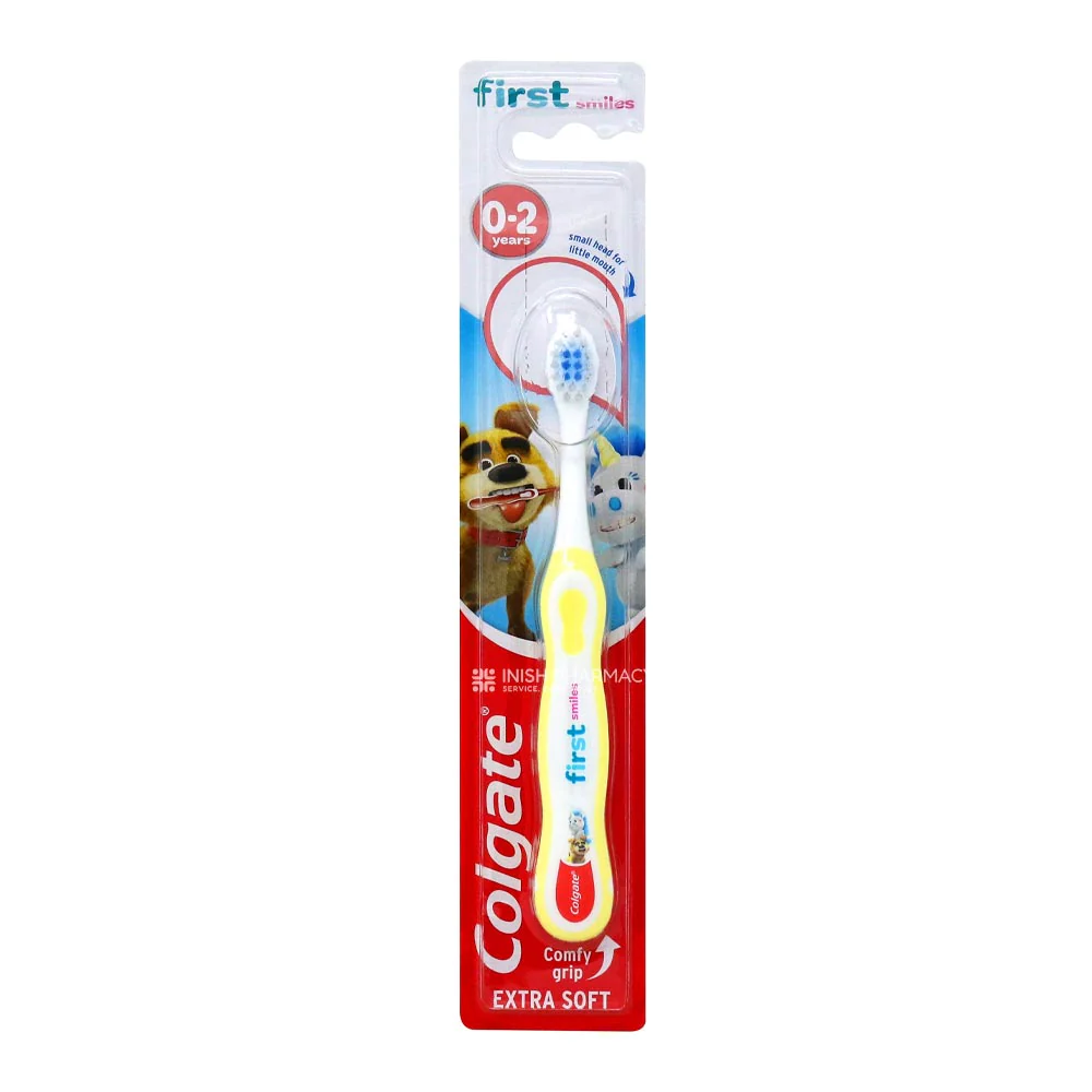 Colgate Kids First Smiles Extra Soft  0-2yrs Toothbrush - Image 2