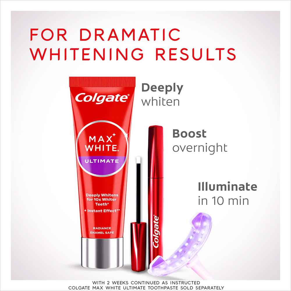 Colgate Max White LED Teeth Whitening Kit - Image 4