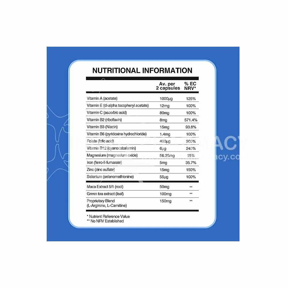 Conceive Plus Men's Fertility Support 60 Pack - Image 3