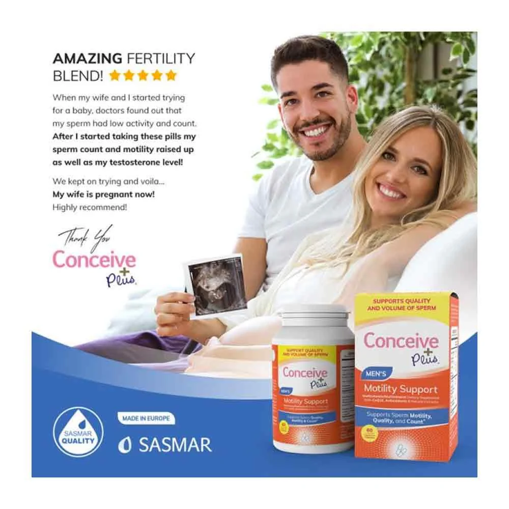 Conceive Plus Men's Motility Support 60 Capsules - Image 3