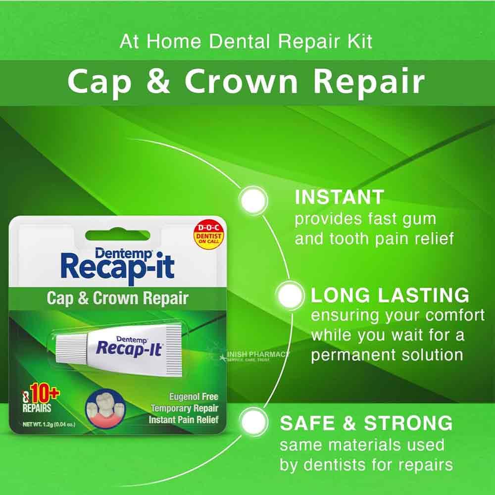 Dentemp Recapit No Mix Cement 1g - Image 2