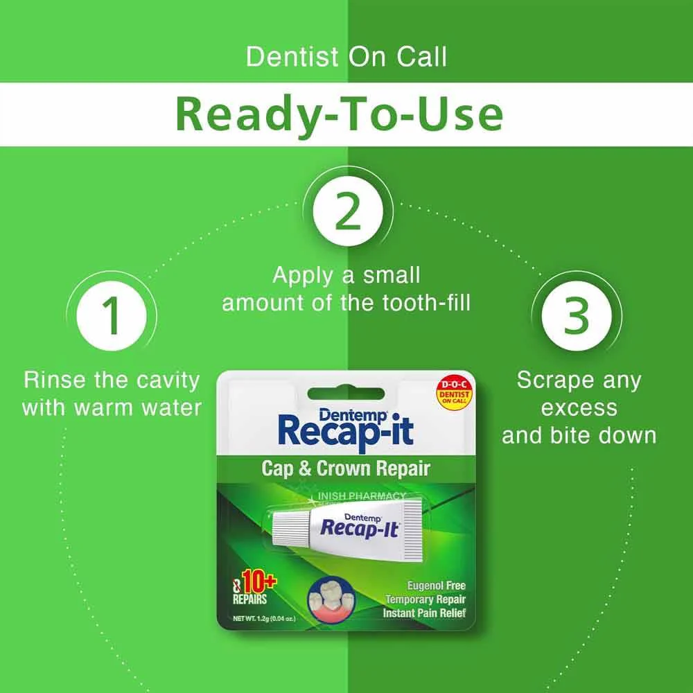 Dentemp Recapit No Mix Cement 1g - Image 3