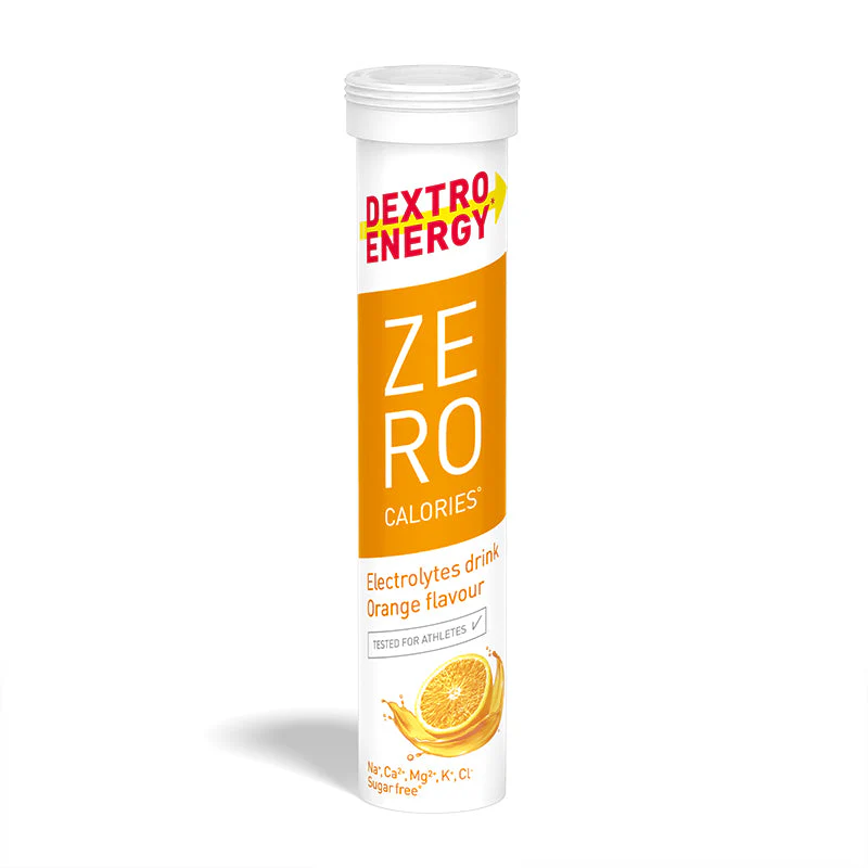 Dextro Energy Zero Calorie Electrolytes Drink Orange Flavour 20 Tablets