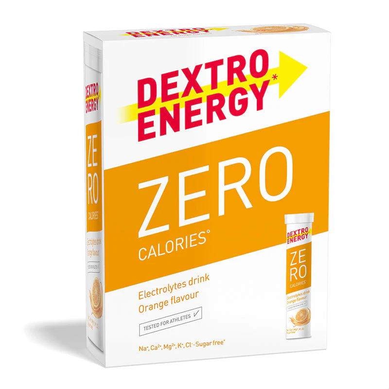Dextro Energy Zero Calorie Electrolytes Drink Orange Flavour 20 Tablets - Image 2