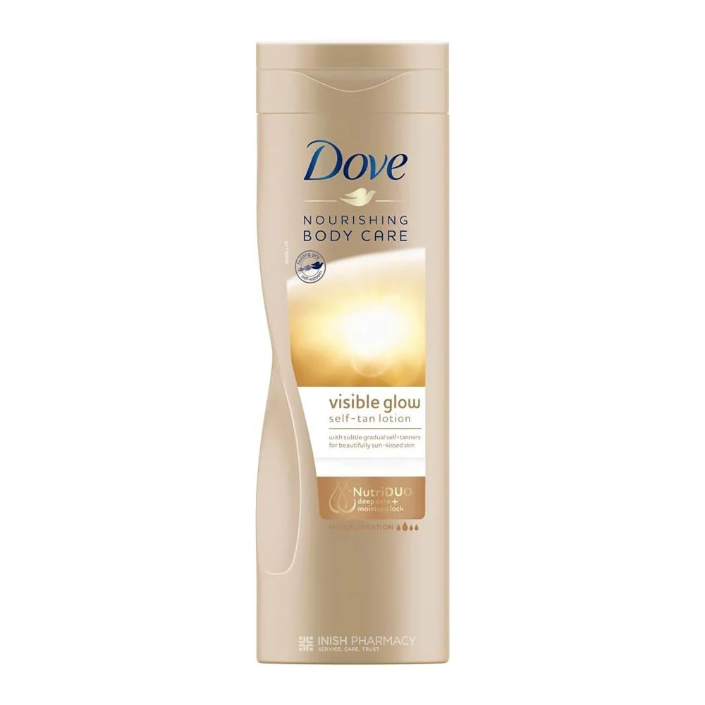 Dove Visible Glow Nourishing Lotion Light/Medium Skin 250ml