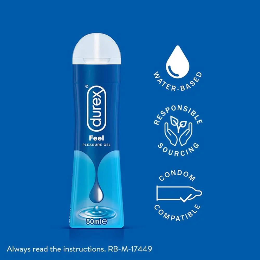 Durex Feel Pleasure Gel Lubricant 50ml - Image 2