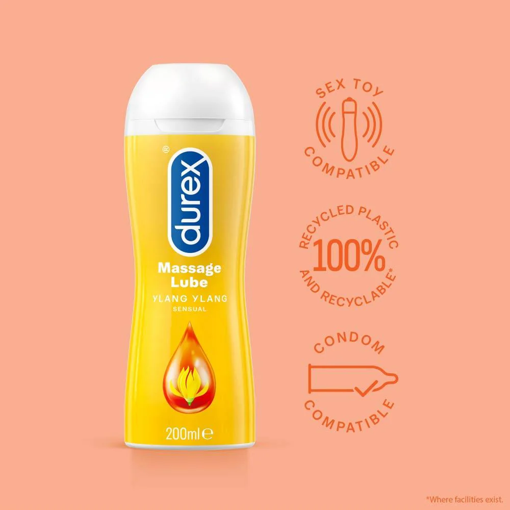 Durex Play 2 In 1 Massage Gel Sensual 200ml - Image 2