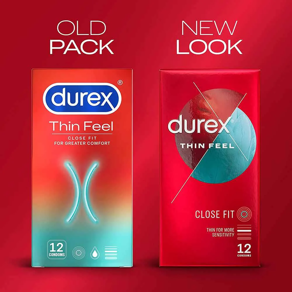 Durex Thin Feel Close Fit Condoms 12 Pack - Image 2