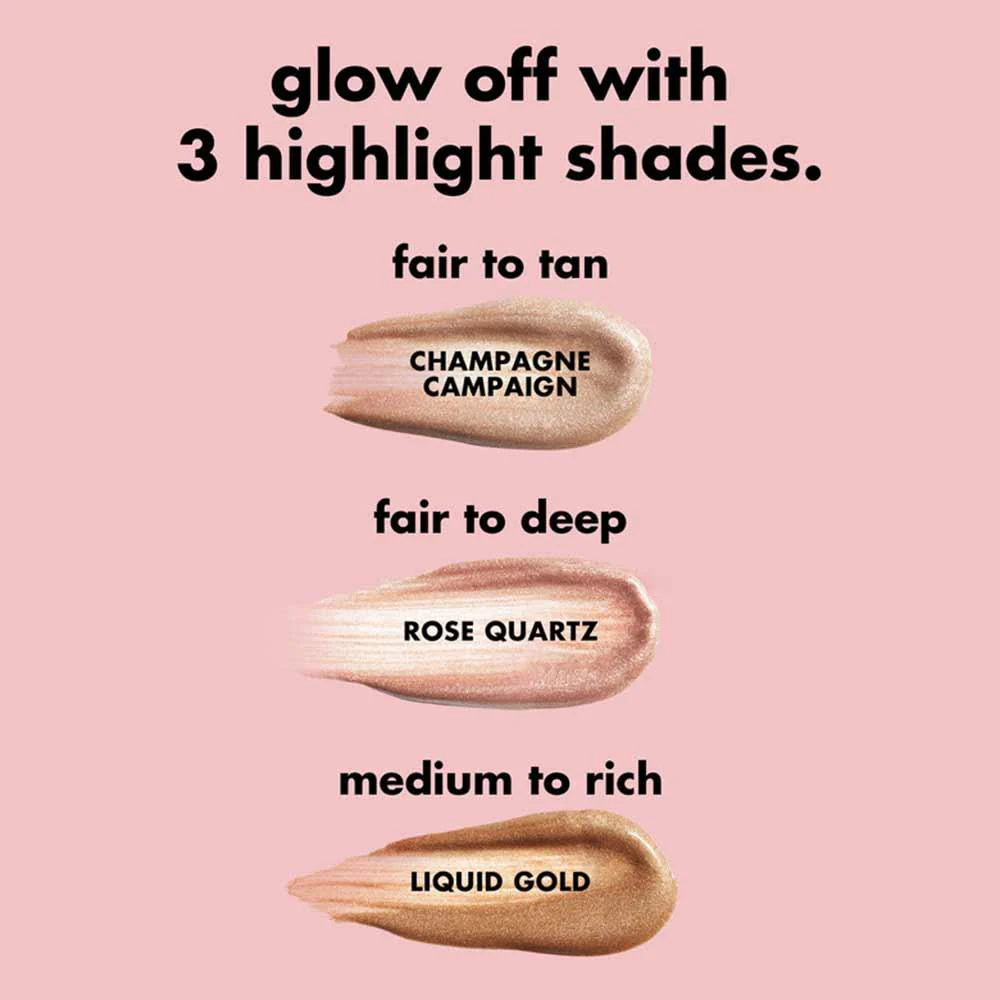 e.l.f. Halo Glow Highlight Beauty Wand Champagne Campaign - Image 3