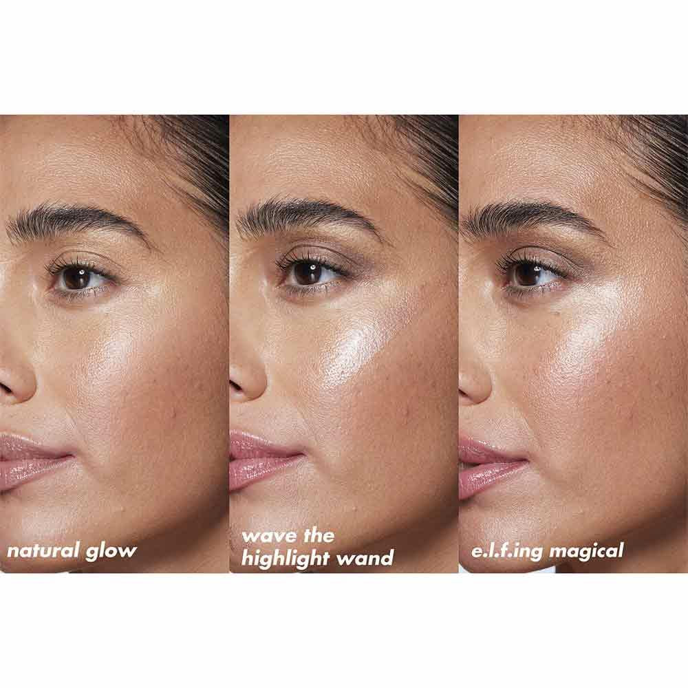 e.l.f. Halo Glow Highlight Beauty Wand Champagne Campaign - Image 5