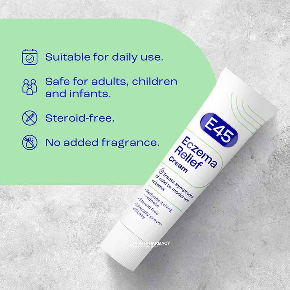 E45 Eczema Relief Cream 60g - Image 5