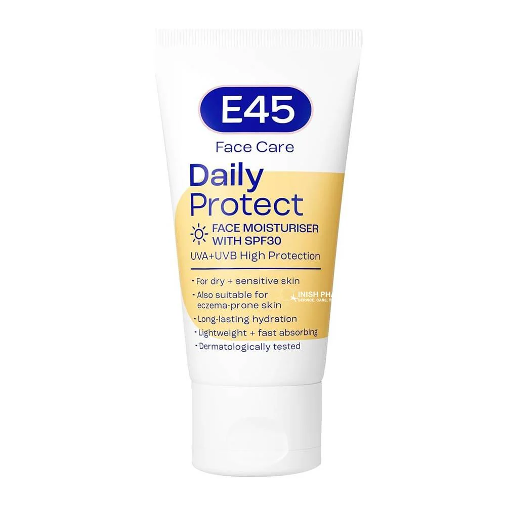 E45 Face Daily Protect Moisturiser SPF30 50ml