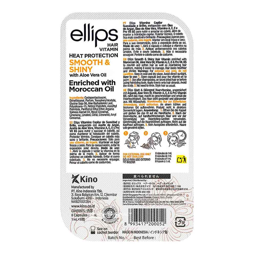 Ellips Hair Vitamin Aloe Vera Oil Smooth & Shiny - Image 2