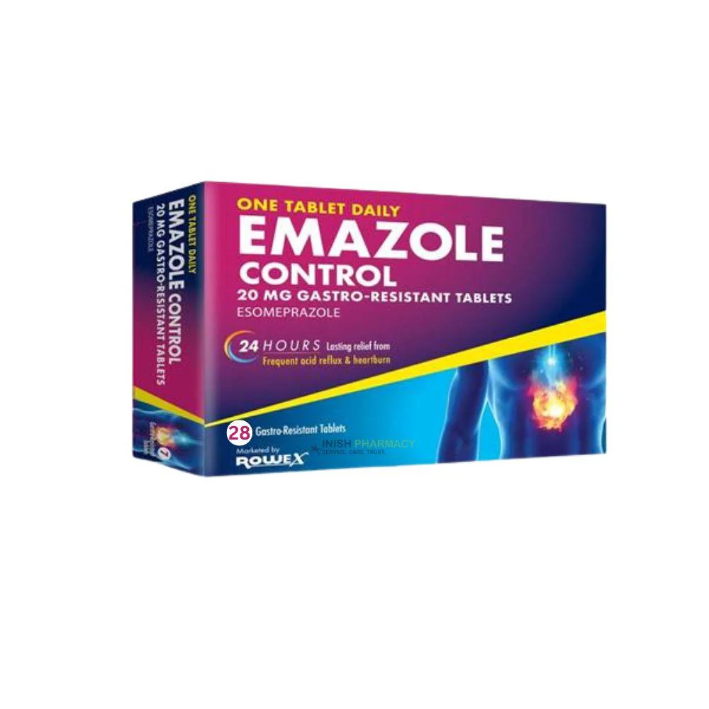 Emazole Control Esomeprazole Tablets 28 Pk
