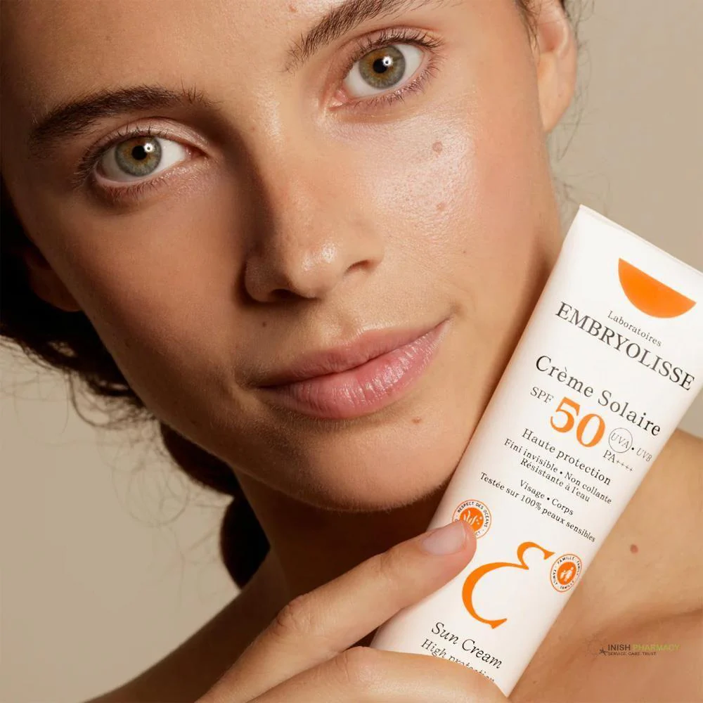 Embryolisse SPF50 Sun Cream For Face and Body 100ml - Image 3
