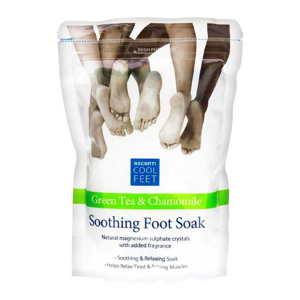 Escenti Cool Feet Soothing Foot Soak Green Tea & Chamomile 450g