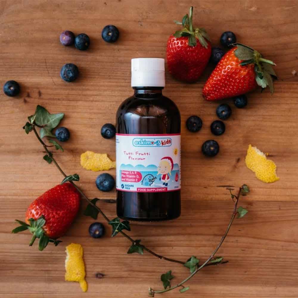 Eskimo Kids Omega 3-6-9 Tutti Fruity 210ml - Image 2