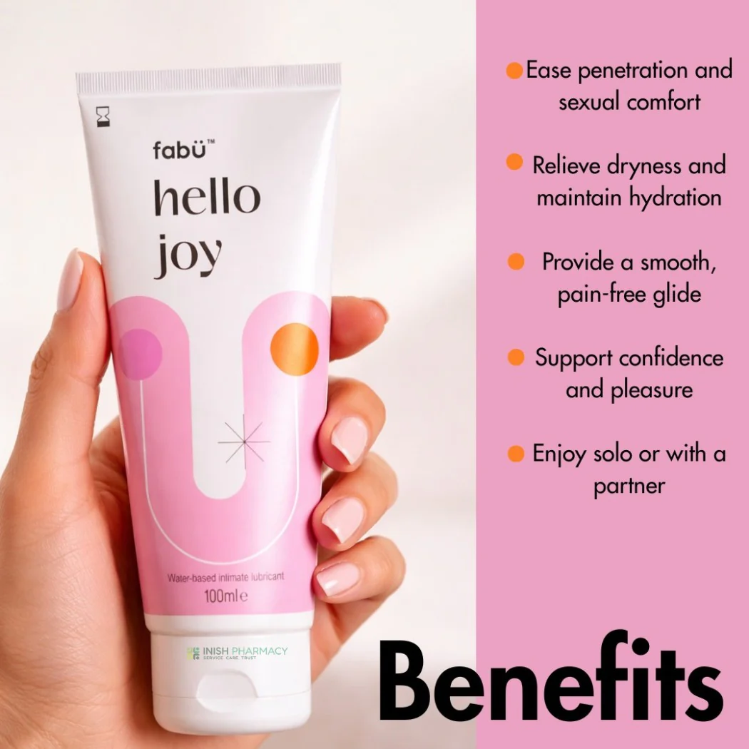 FabU Hello Joy Water Based Intimate Lubricant 100ml - Image 2