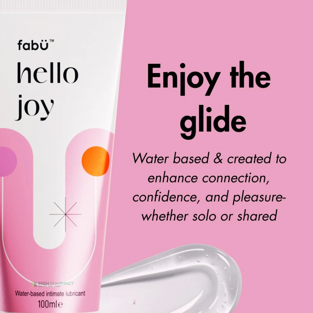 FabU Hello Joy Water Based Intimate Lubricant 100ml - Image 5