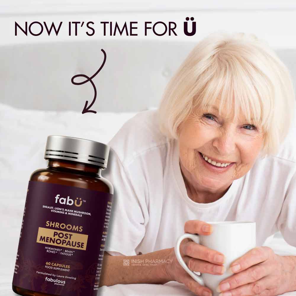 FabU Shrooms Post Menopause 60 Capsules - Image 8
