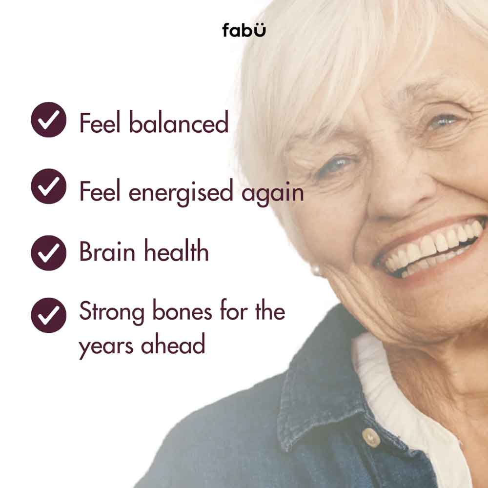 FabU Shrooms Post Menopause 60 Capsules - Image 9