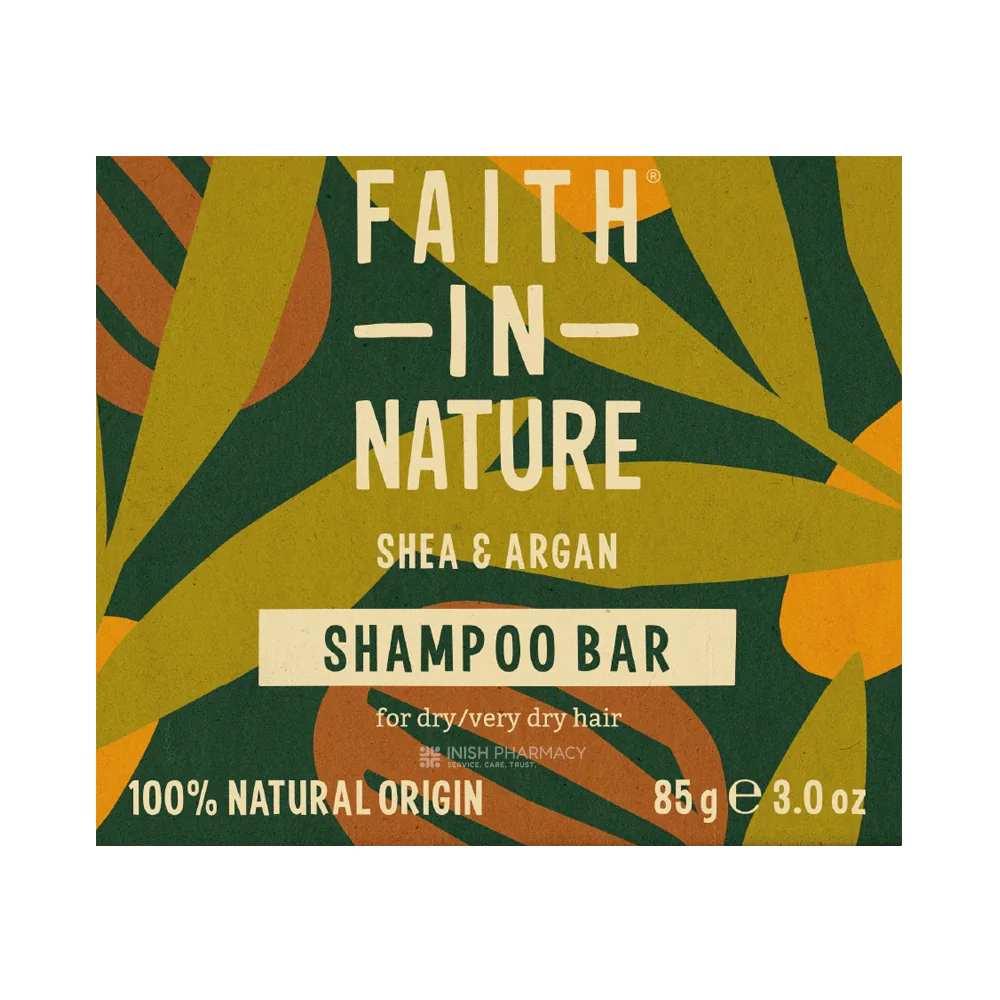 Faith in Nature Shampoo Bar Shea and Argan