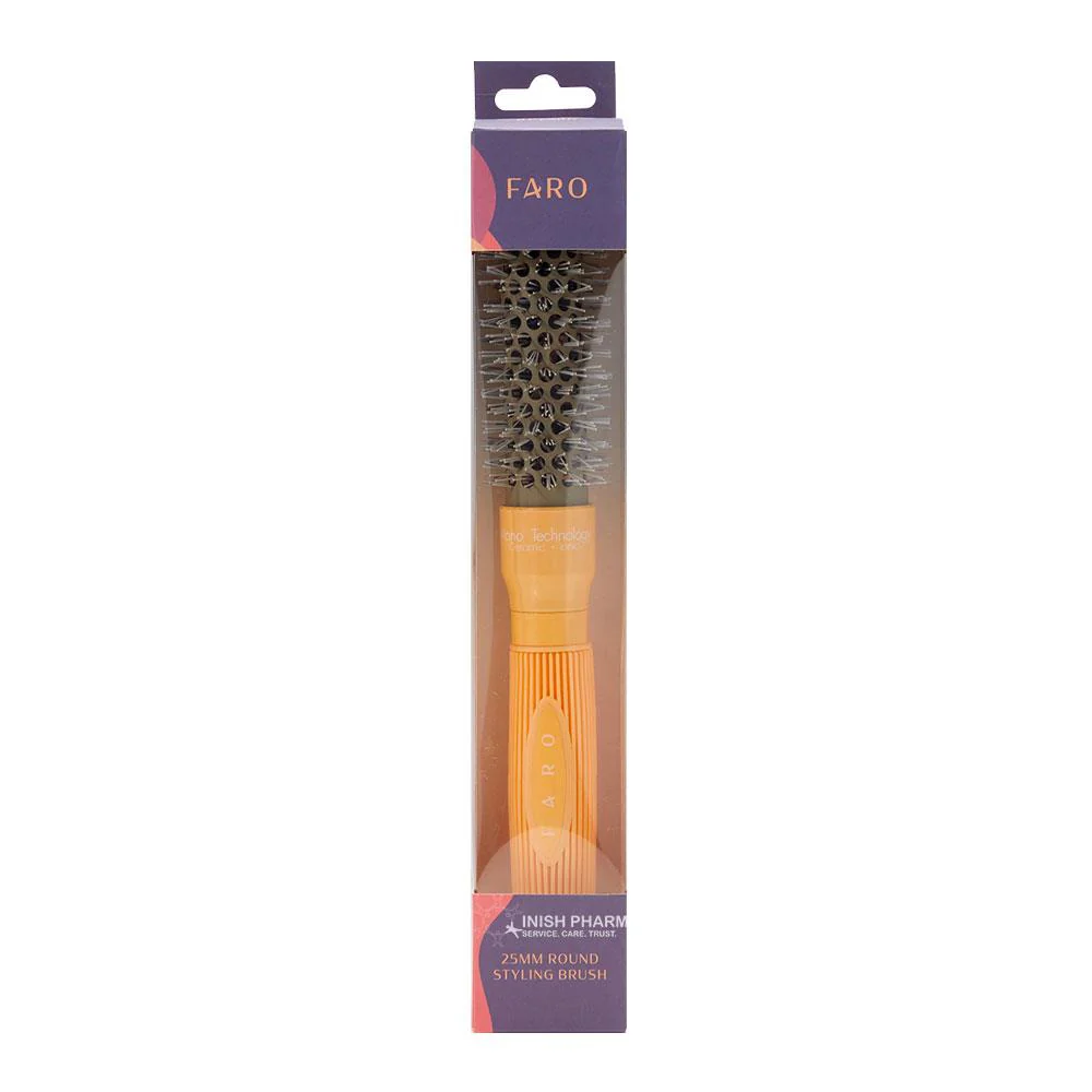 Faro Haircare 25mm Ceramic Round Hairbrush - Image 2