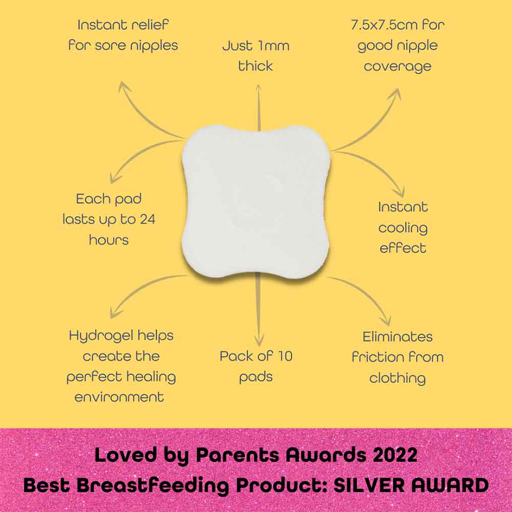 First Days Maternity Hydrogel Breast Pads 10 Pack - Image 11