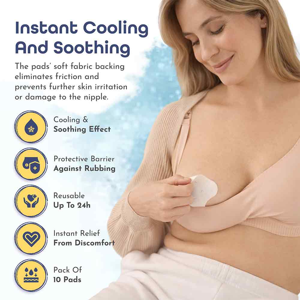 First Days Maternity Hydrogel Breast Pads 10 Pack - Image 3