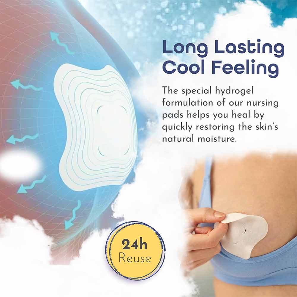 First Days Maternity Hydrogel Breast Pads 10 Pack - Image 4