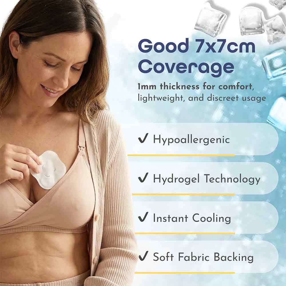First Days Maternity Hydrogel Breast Pads 10 Pack - Image 8