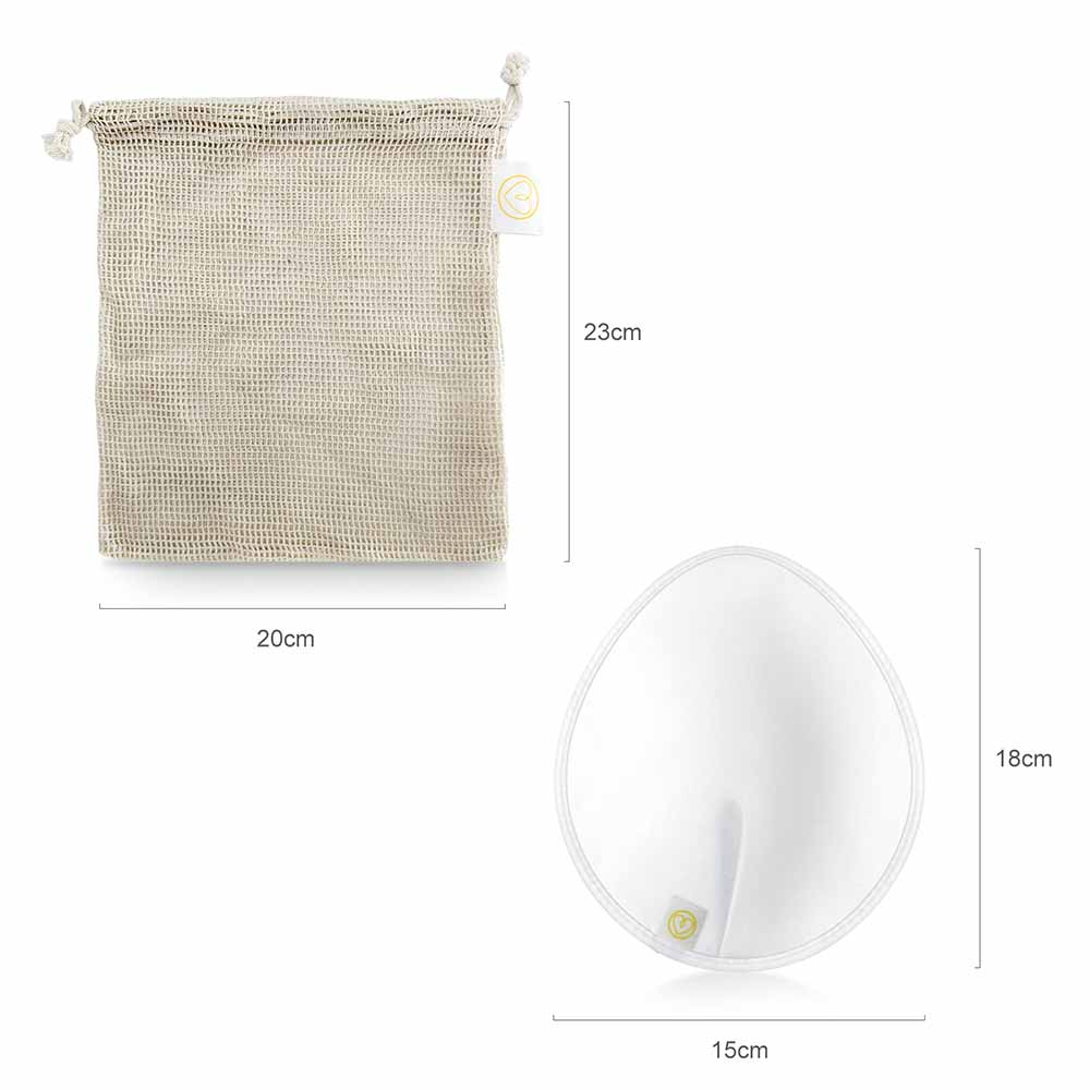 First Days Maternity Reusable Breast Pads Large 6 Pack - Image 4