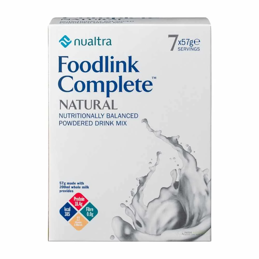 Foodlink Complete Nutritionally Balanced Powdered Drink 7 x 57g - Image 2