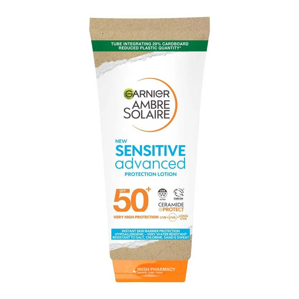 Garnier Ambre Solaire Sensitive Advanced Sun Protection Lotion SPF50+ 175ml
