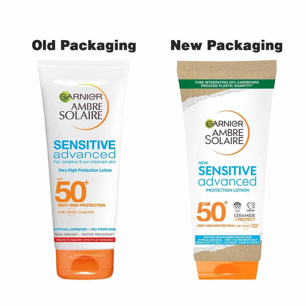 Garnier Ambre Solaire Sensitive Advanced Sun Protection Lotion SPF50+ 175ml - Image 2
