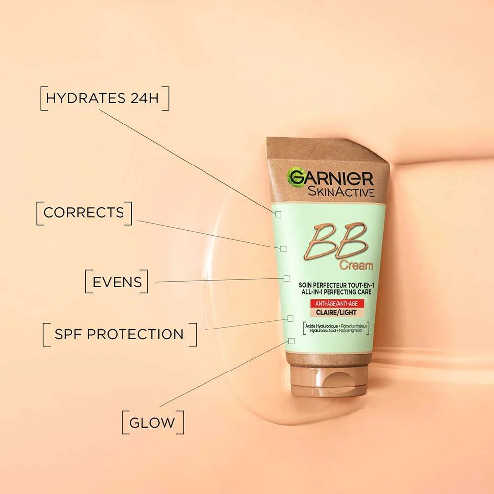 Garnier BB Cream Anti Ageing Light 50ml - Image 3