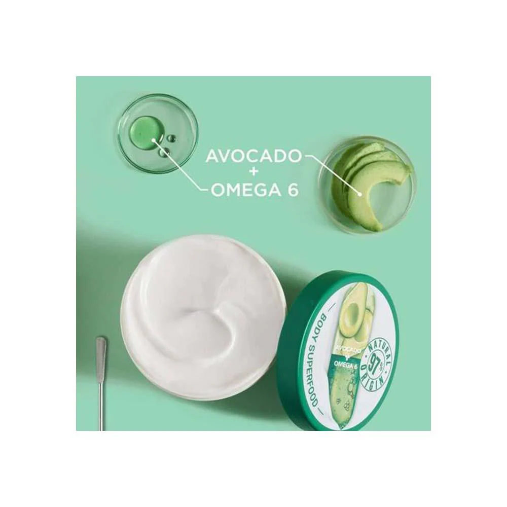 Garnier Body Superfood Nourishing Body Cream Avocado & Omega 6 380ml - Image 4